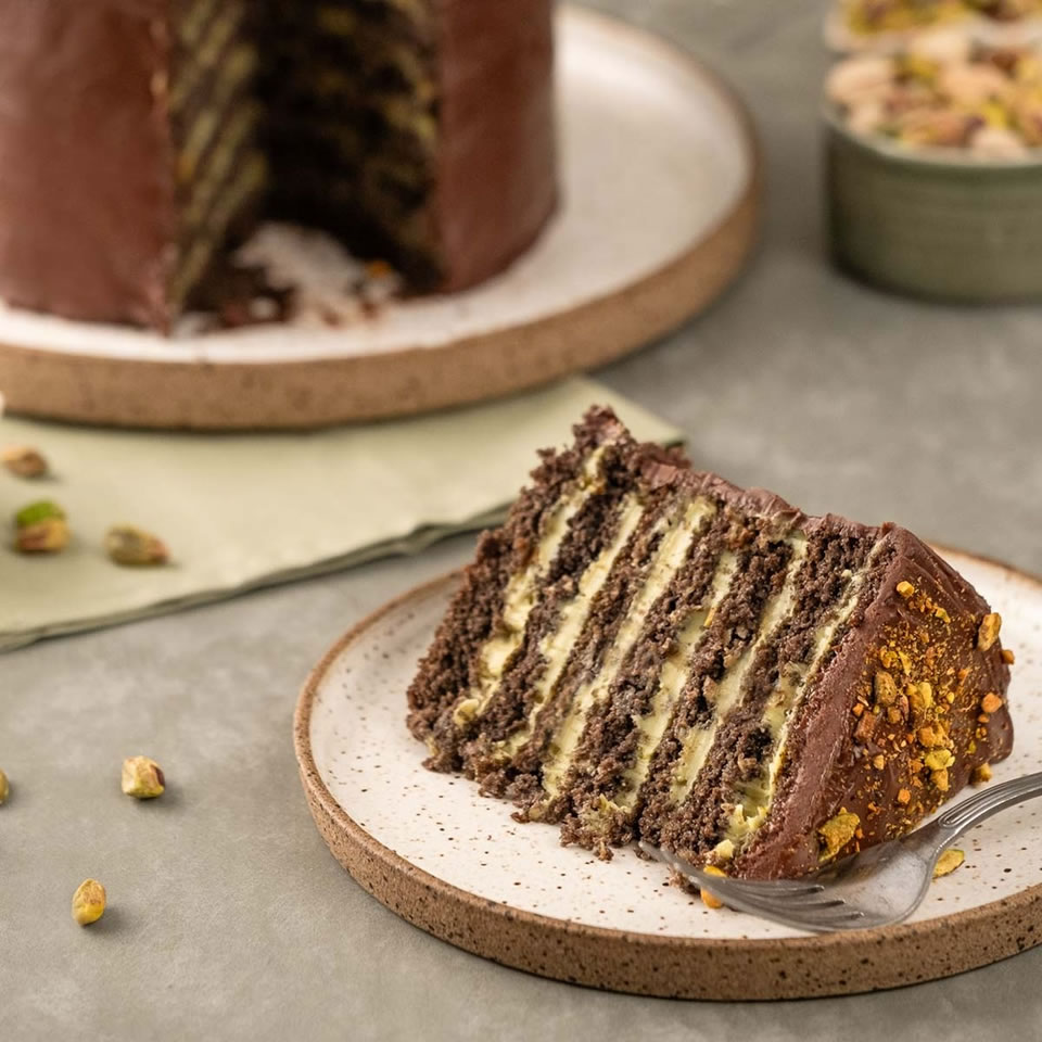 Torta brownie pistache 8 camadas - Imagem 2